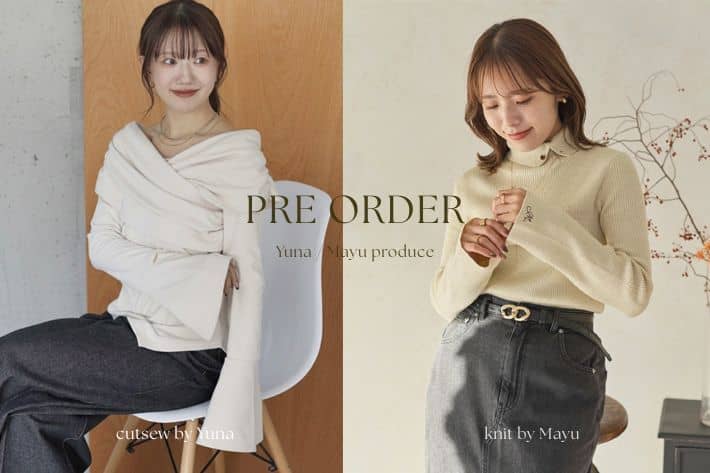 Thevon. 【Yuna / Mayu produce】インフルエンサー企画トップス