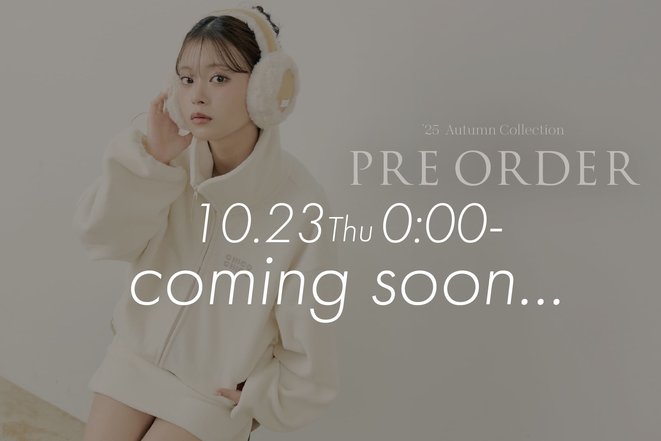 Chico 【10/23(Thu)0:00～販売START.】新作アイテムを先見せ公開♪