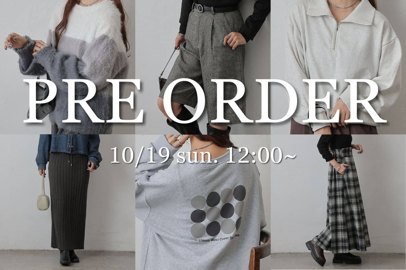 COLONY 2139 【PRE ORDER】10/19(日)12:00～ 新作予約スタート！