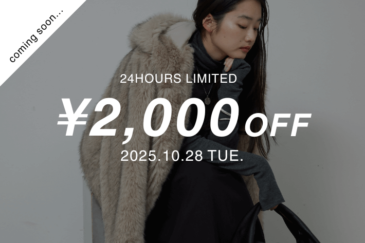 GALLARDAGALANTE 【予告】10/28(火)1日限定！2000円OFF&ポイント＋10％UPのスペシャルクーポン！