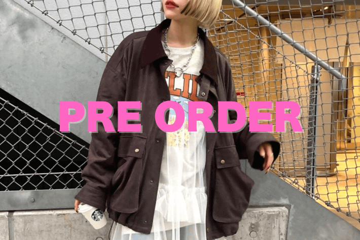 w closet 【本日予約開始】PRE ORDER ITEM♡