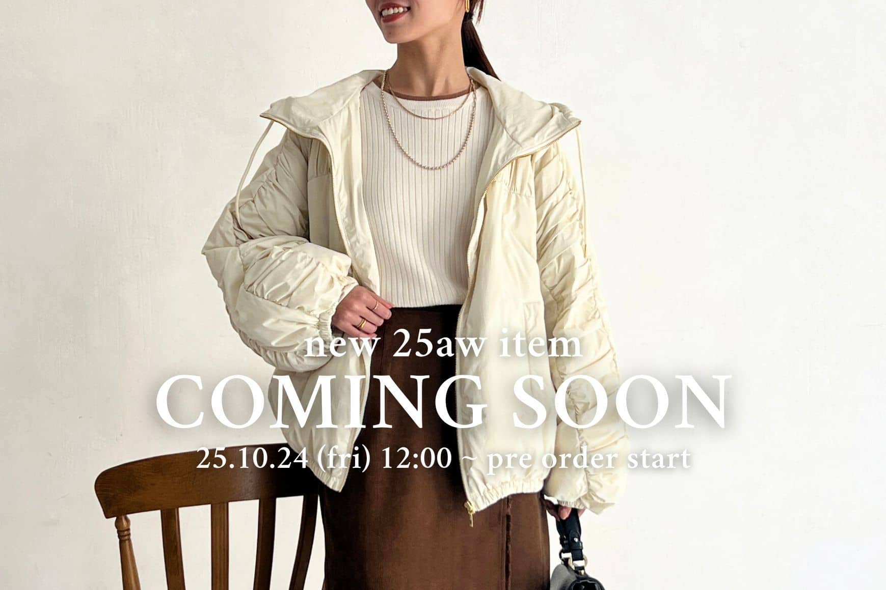 Chez toi  【 COMING SOON 】新作アイテムをご紹介♪