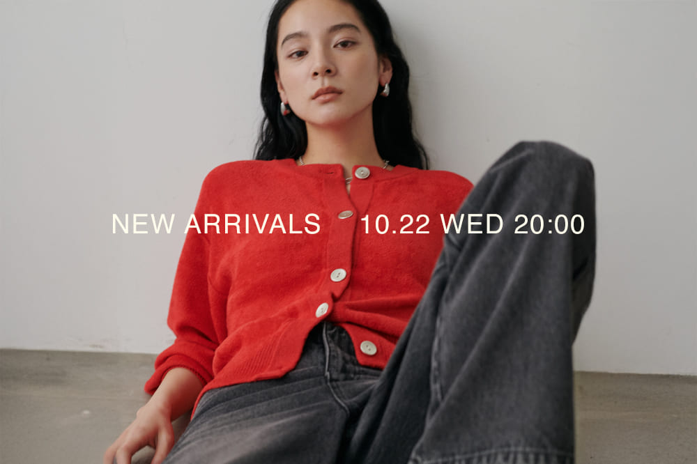 LARUTA NEW ARRIVAL 《10.22 wed 新作アイテムをcheck》