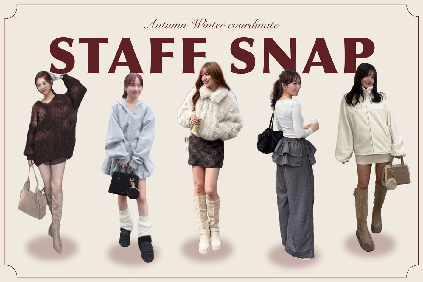 Chico 【STAFF SNAP】先週の人気TOP5をスタッフのリアルコーデでご紹介♪