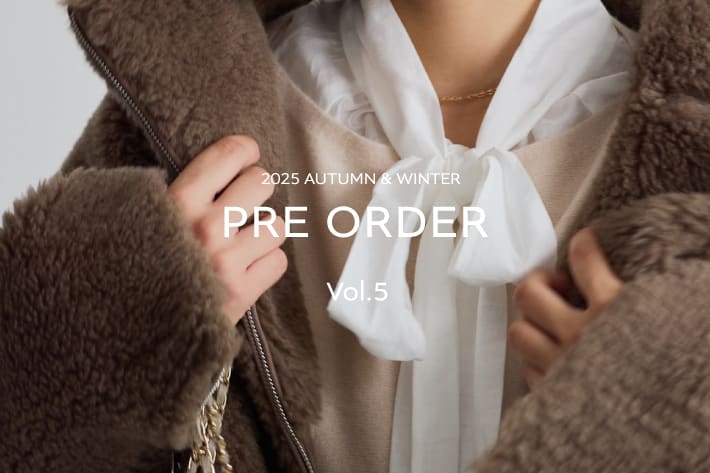 DOUDOU PREORDER vol.5／ぬくもりをまとう、冬の日常。