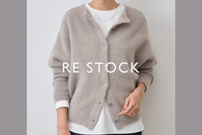 BEARDSLEY 【追加予約】FOXウール後ろボタンニット