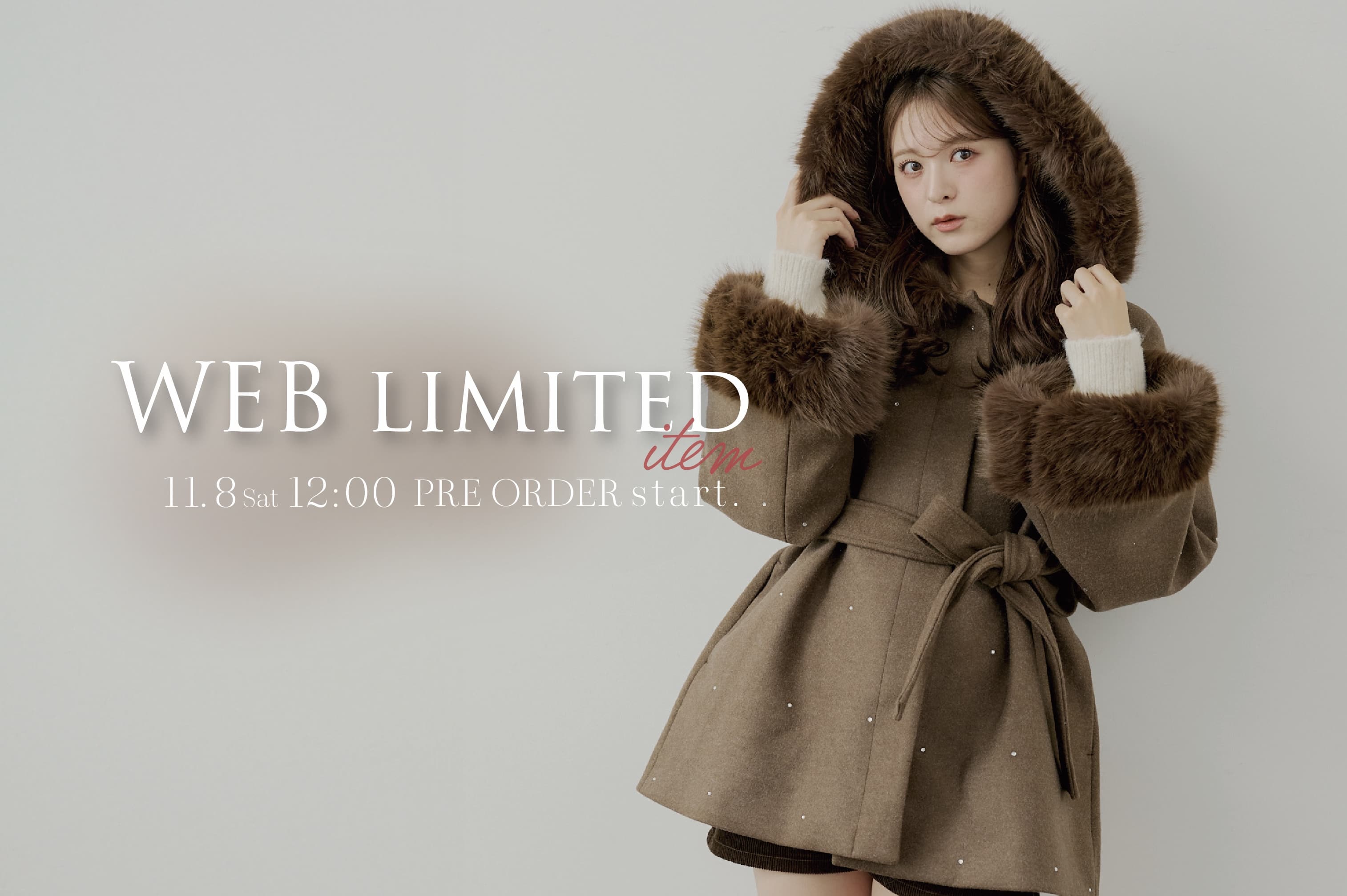 Chico 【WEB LIMITED】大注目の新作アウターがWEB限定で登場♪