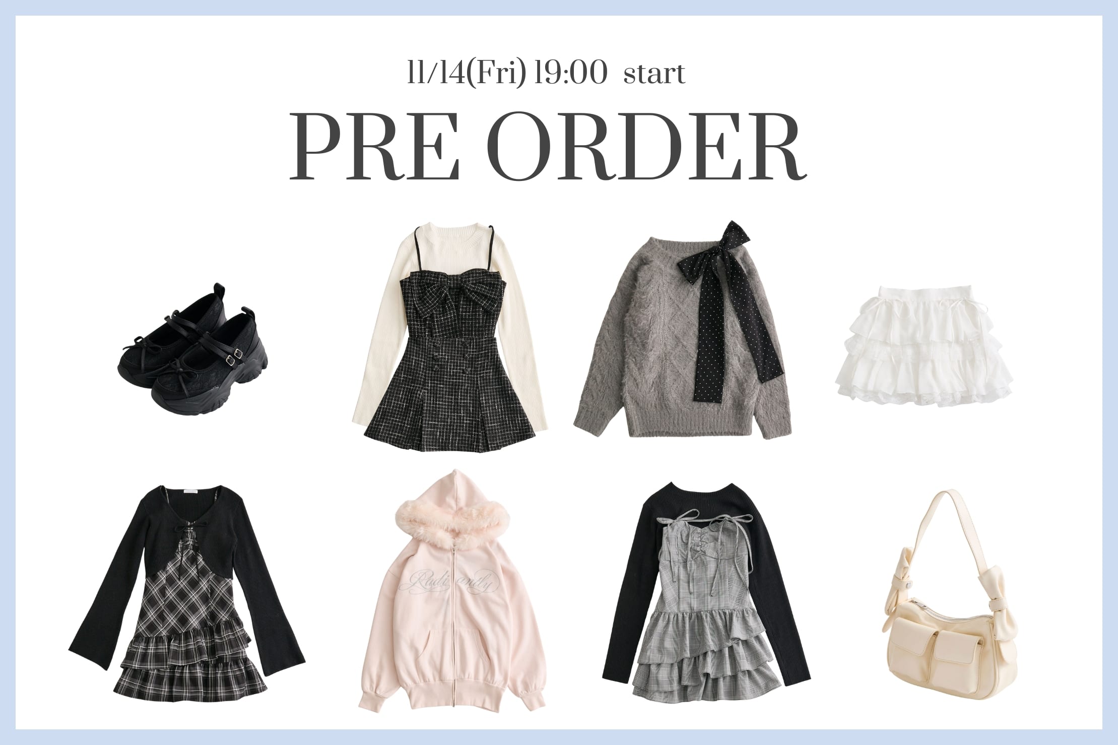 OLIVE des OLIVE 【11/14(金)19:00 予約スタート】新作アイテムご紹介！