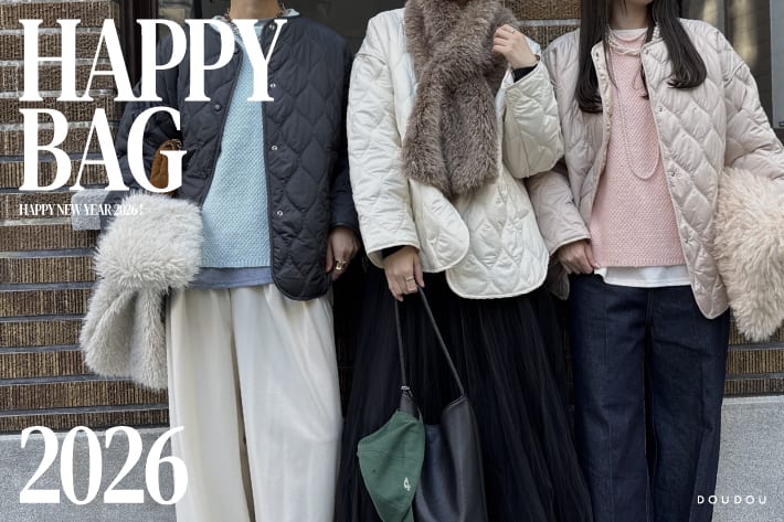 DOUDOU 【COMING SOON...!】今年もお得な福袋が登場！