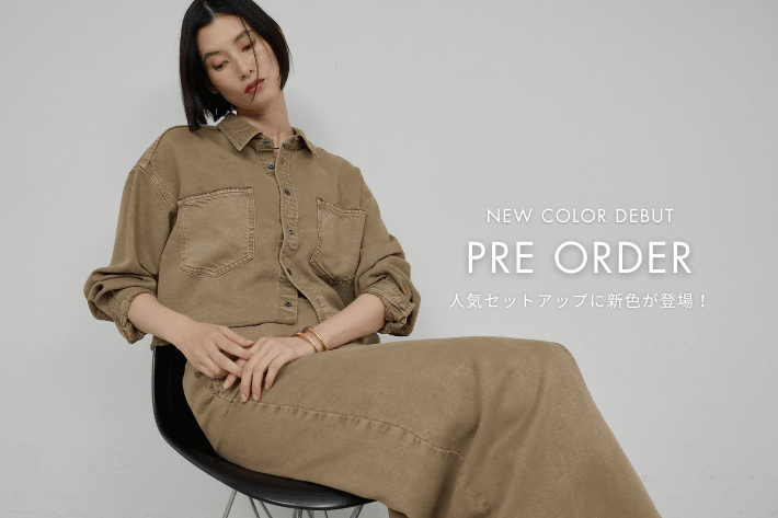 GALLARDAGALANTE 【PRE ORDER】人気セットアップの新色・新サイズが予約スタート！