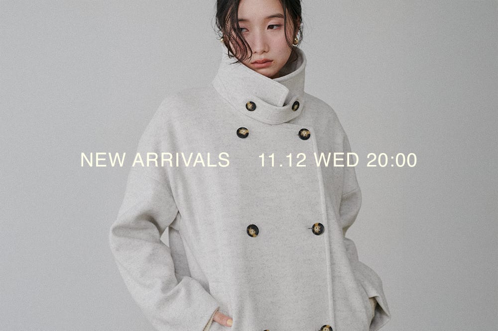 LARUTA NEW ARRIVAL 《11.12 wed 新作アイテムをcheck》