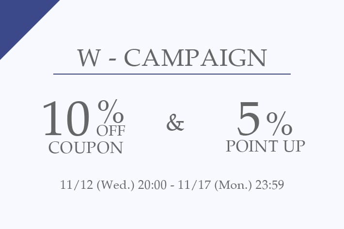SHENERY 【Wでお得！】10％OFFクーポン＆５％ポイントアップキャンペーン開催決定！