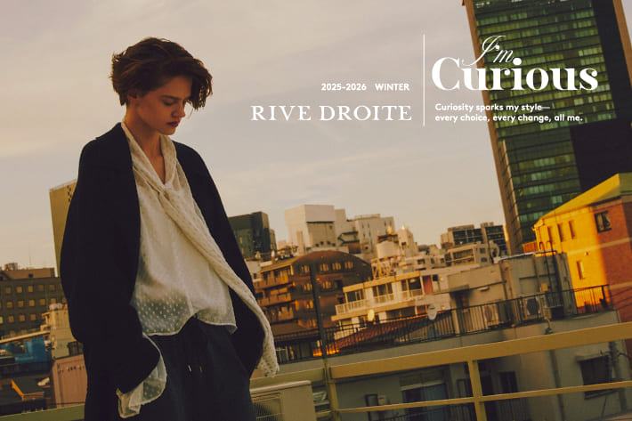 RIVE DROITE 《2025 WINTER COLLECTION》 WEBカタログ公開！