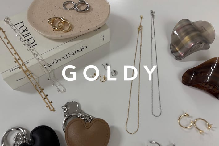 CAPRICIEUX LE'MAGE 【GOLDY】新作アクセサリー登場