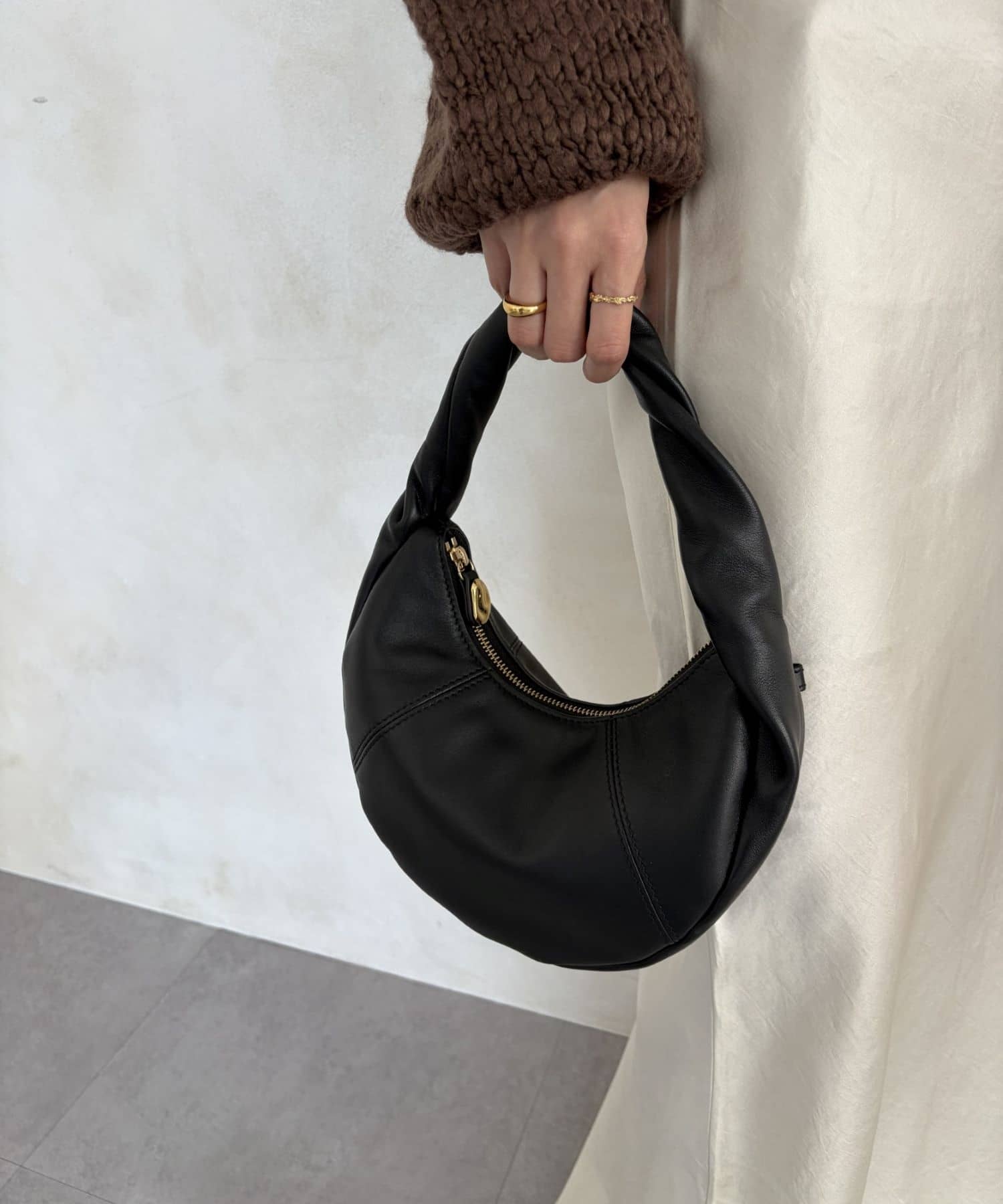 2way croissant shoulder bag
