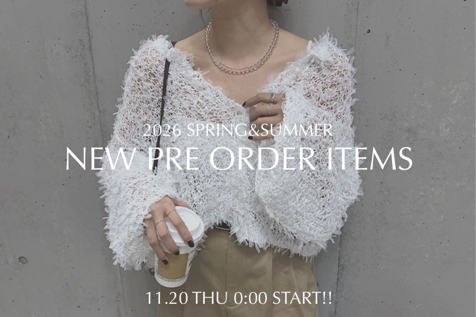 SHENERY 【11/20 (木)予約スタート】新作予約開始アイテムをご紹介！