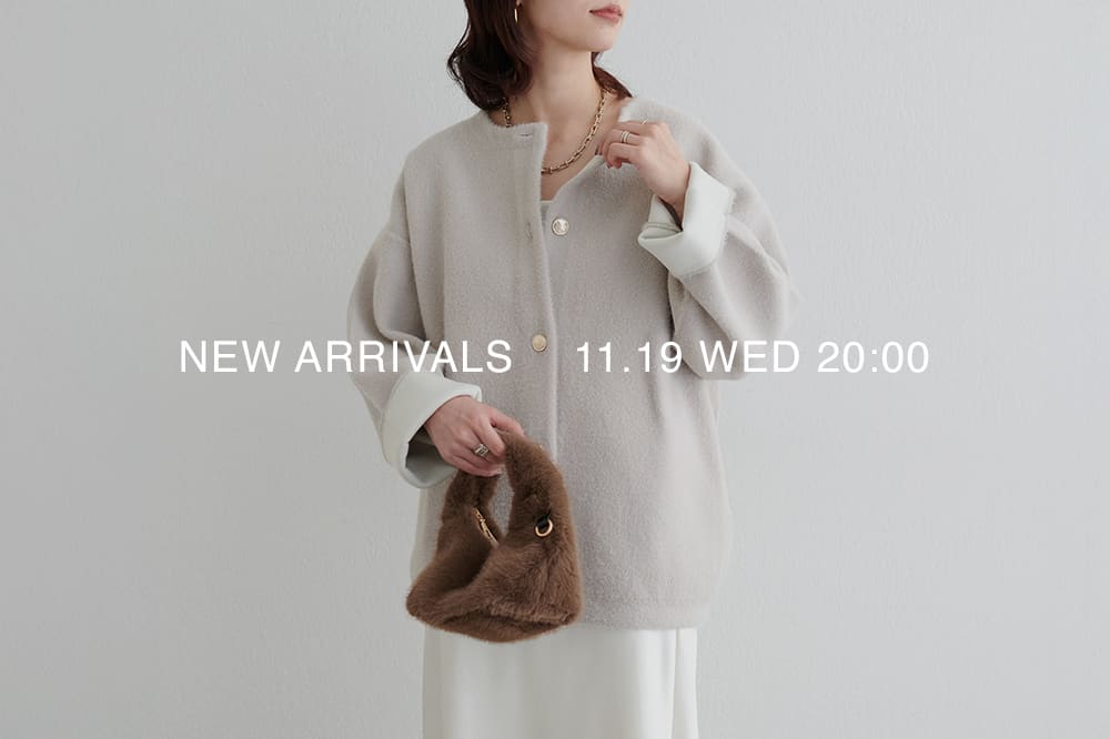 LARUTA NEW ARRIVAL 《11.19 wed 新作アイテムをcheck》