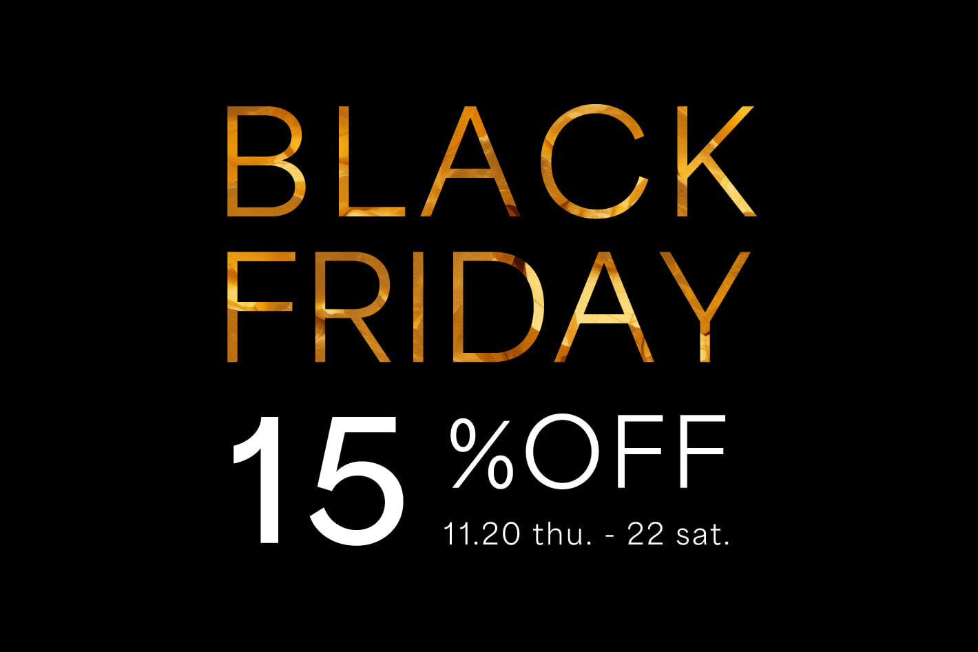 russet 【1年に1度のビッグイベント】ブラックフライデー開催中！