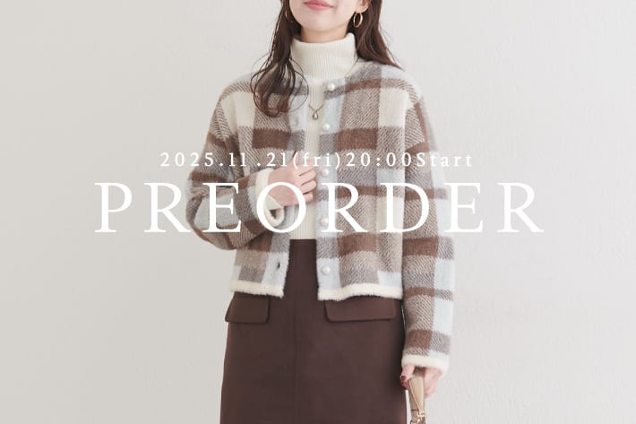 natural couture 【11.21(Fri) 20時販売！】新作アイテムのラインナップをご紹介！