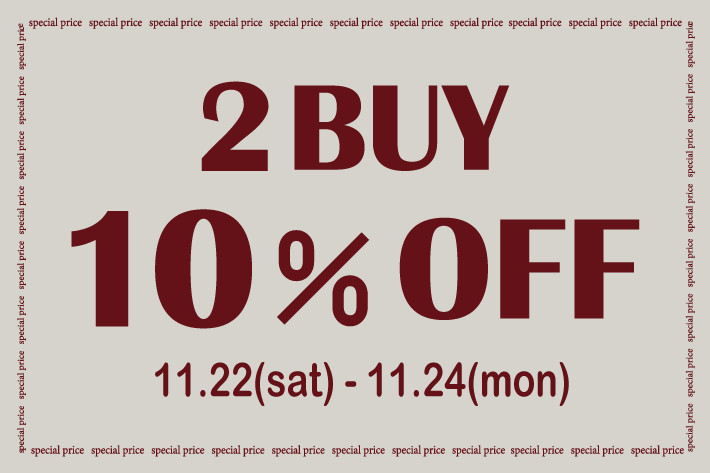 Lattice 【3日間限定】2buy10%OFFのフェア開催中！