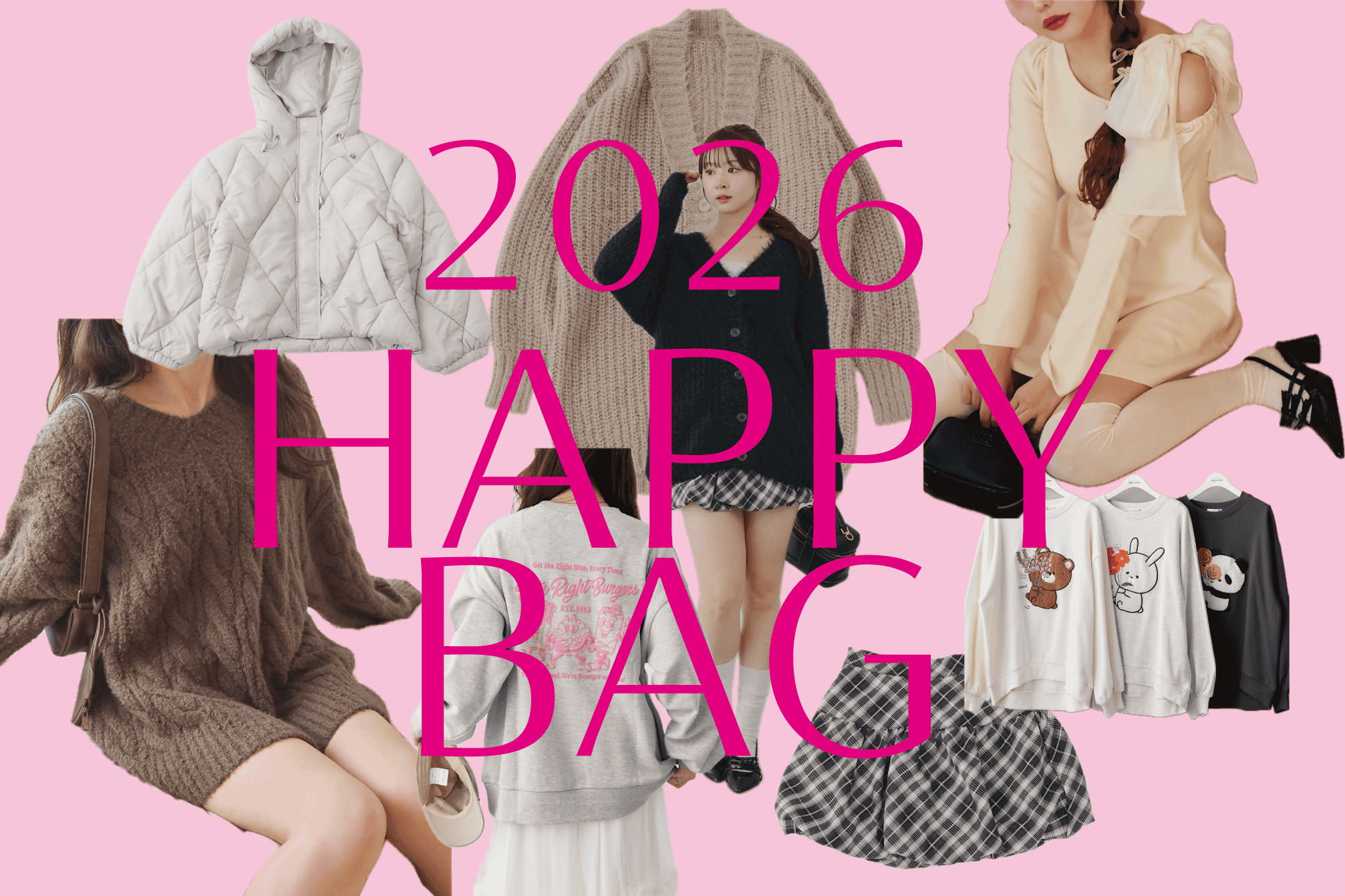 NICE CLAUP / OLIVE des OLIVE OUTLET 急いで♡《2026福袋》 残り僅か💦