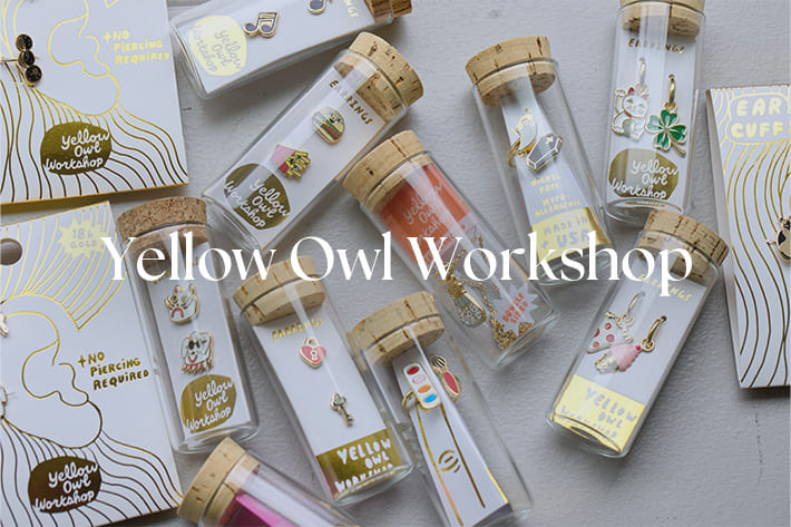 ear PAPILLONNER 【Yellow Owl Workshop】モチーフアクセサリーが販売スタート！