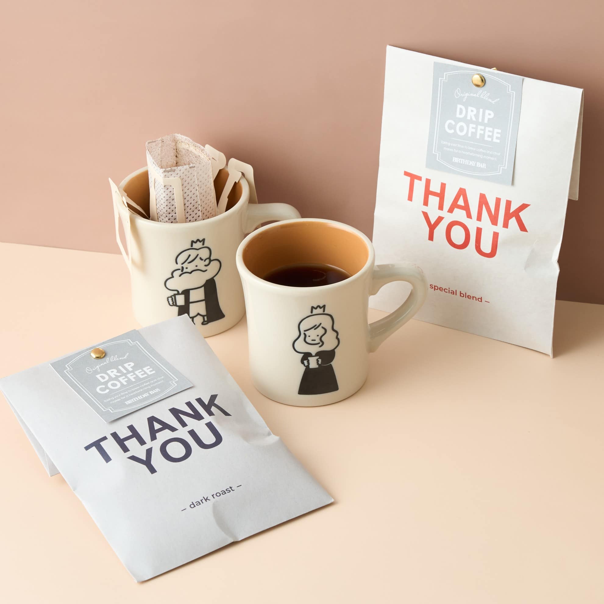 COFFEE BOYとTHANK YOUコーヒーギフトセット