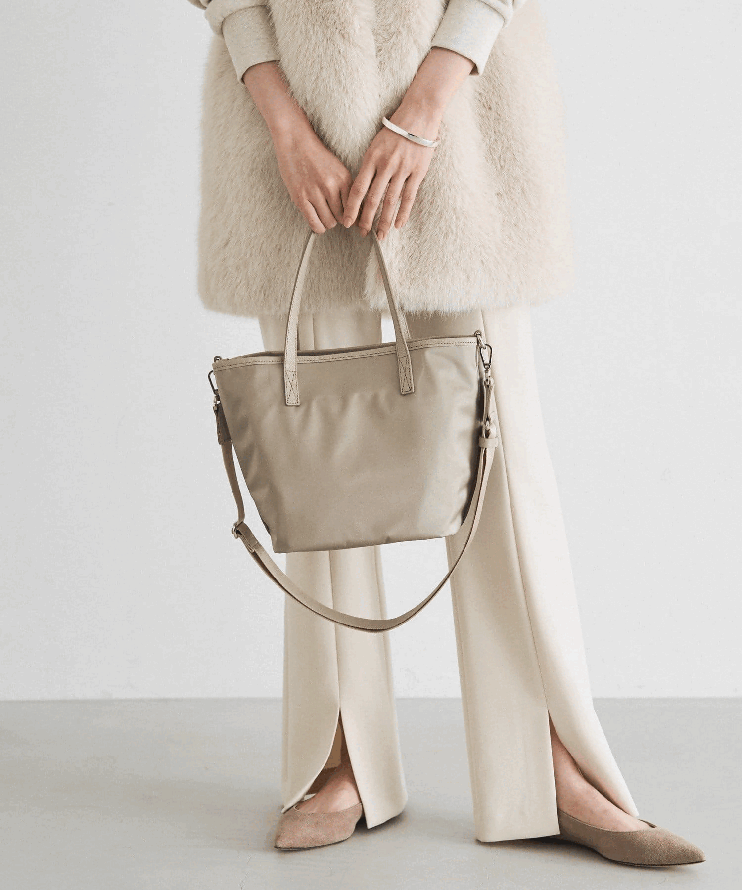 リバーシブル2WAYトートバッグ