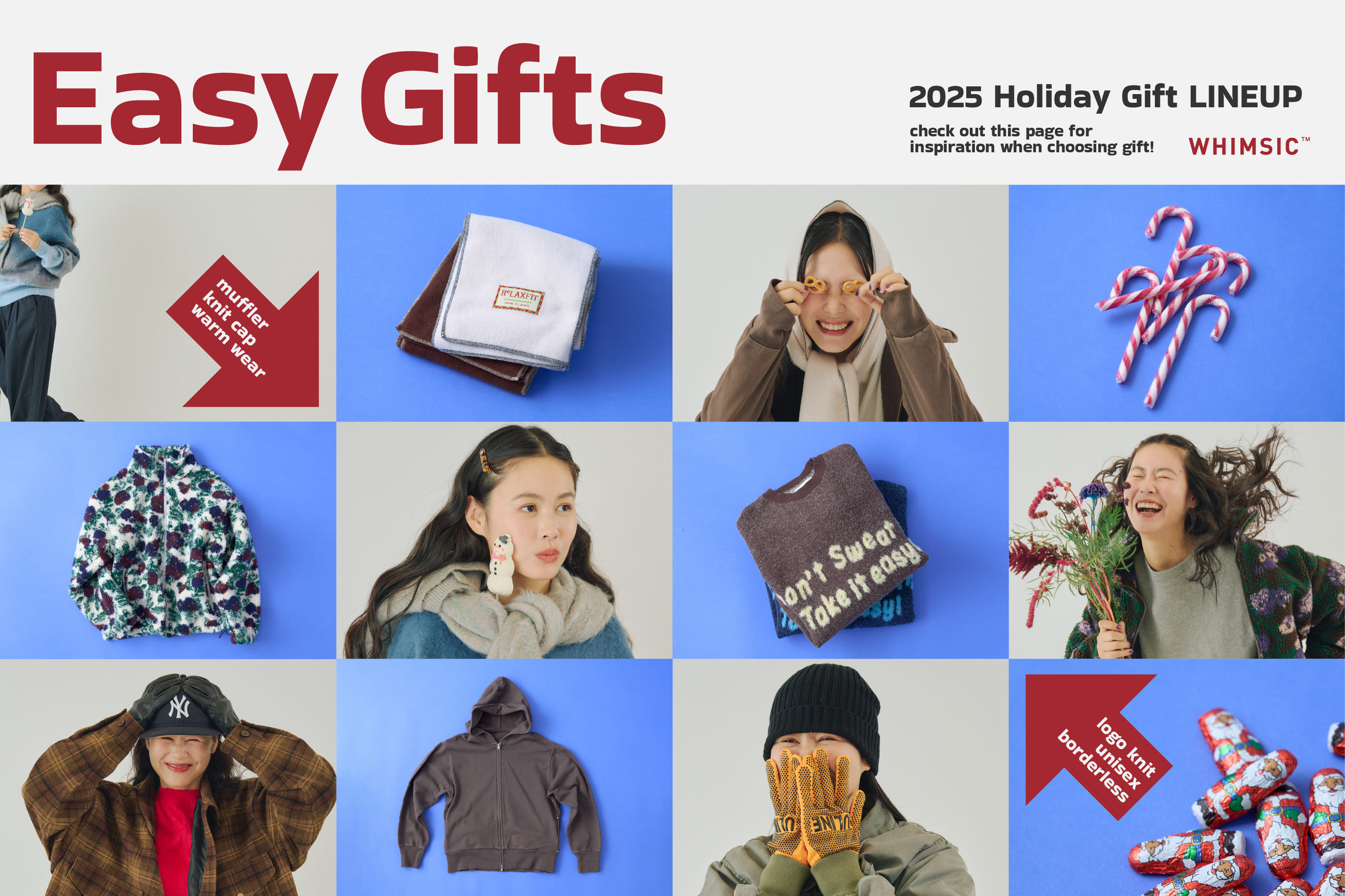 Kastane 【WHIMSIC】Easy Gifts LINEUP