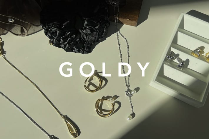 CAPRICIEUX LE'MAGE 【GOLDY】新作アクセサリー登場