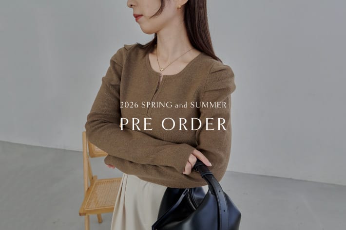 CAPRICIEUX LE'MAGE 【12/11(木)予約開始】2026SS新作予約アイテム