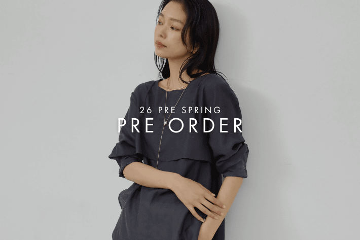 GALLARDAGALANTE 【PRE ORDER】上質な「エフォートレス」春のプレコレクションが予約スタート