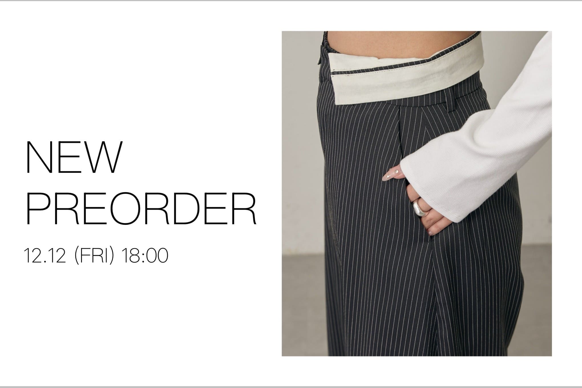 mline 12.12(FRI) ~ new preorder