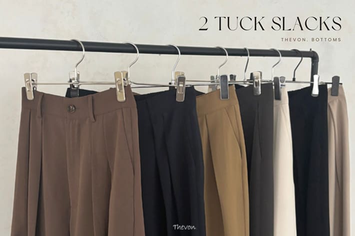 Thevon. 【Thevon.で大人気！】2タックスラックスに新色登場✨