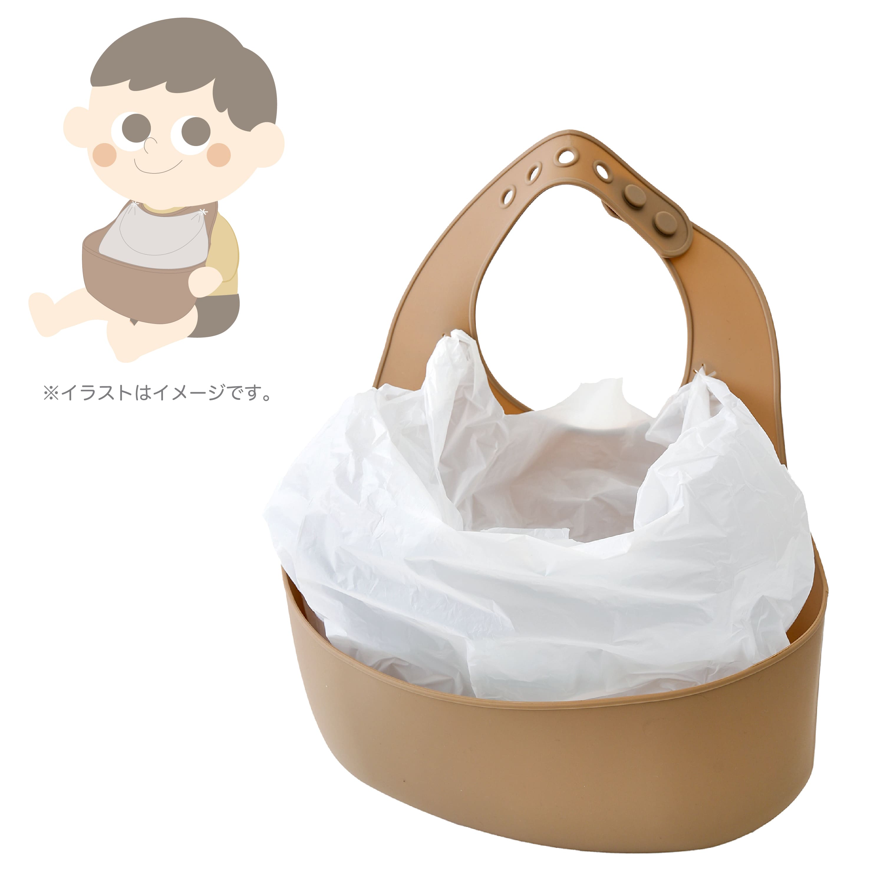 マイナスイオン2WAYヘアアイロン 使用イメージ