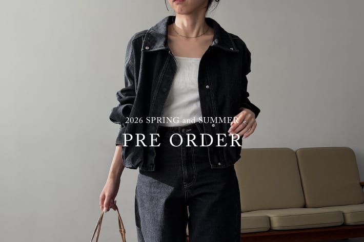 CAPRICIEUX LE'MAGE 【12/18(木)予約開始】2026SS新作予約アイテム