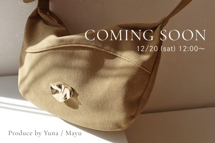 Thevon. 【新色ベージュ登場！】＼Yuna&Mayuコラボ企画／私たちの日々に彩りを添えるニュアンスバッグ。