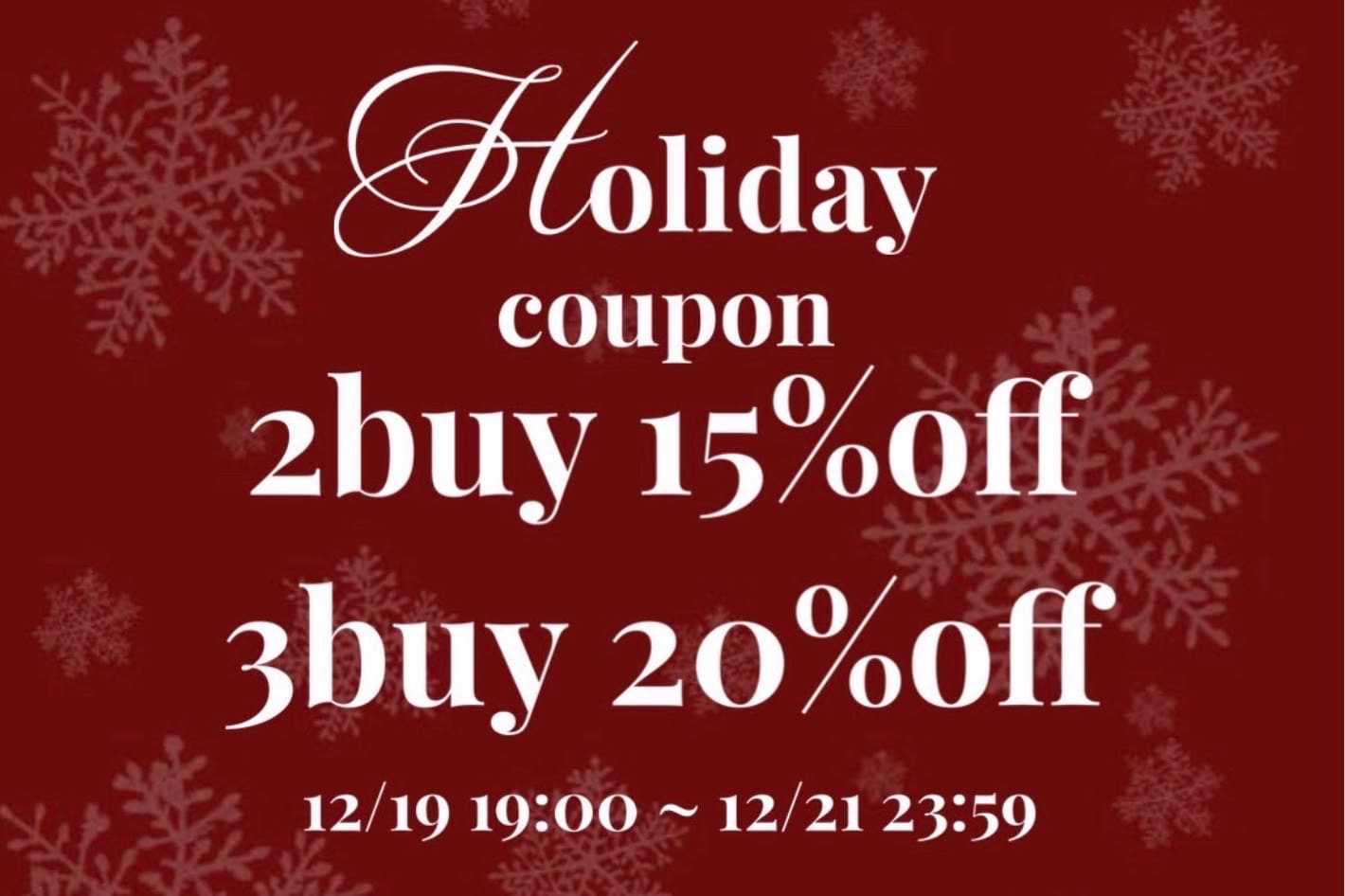 one after another NICE CLAUP 【通常/予約商品対象】2buy15％、3buy20％OFFクーポン！