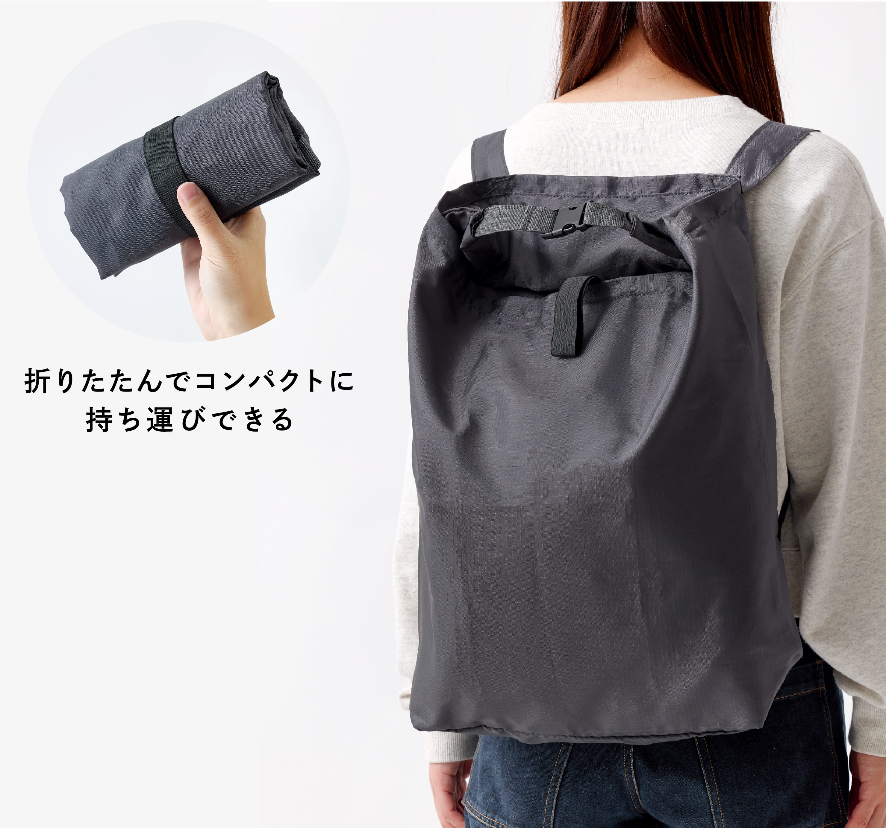 マイナスイオン2WAYヘアアイロン 使用イメージ