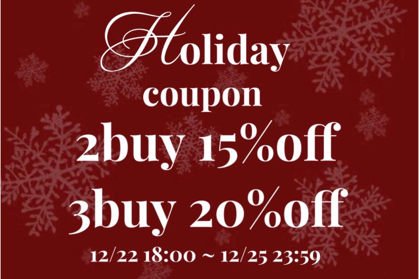 one after another NICE CLAUP 【通常/予約商品対象】2buy15％、3buy20％OFFクーポン！