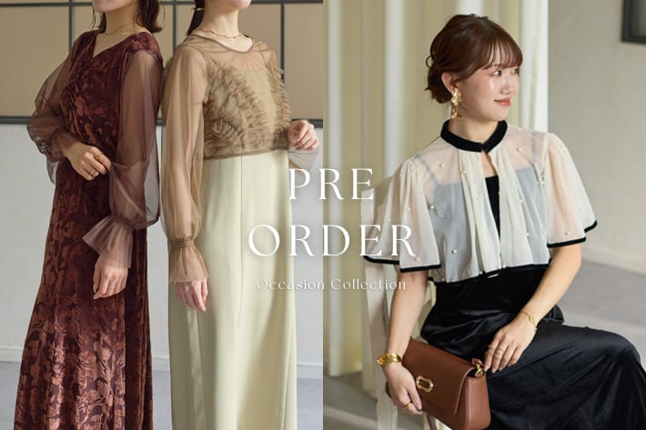 Thevon. 【ハレの日を華やかに】Occasion Collection
