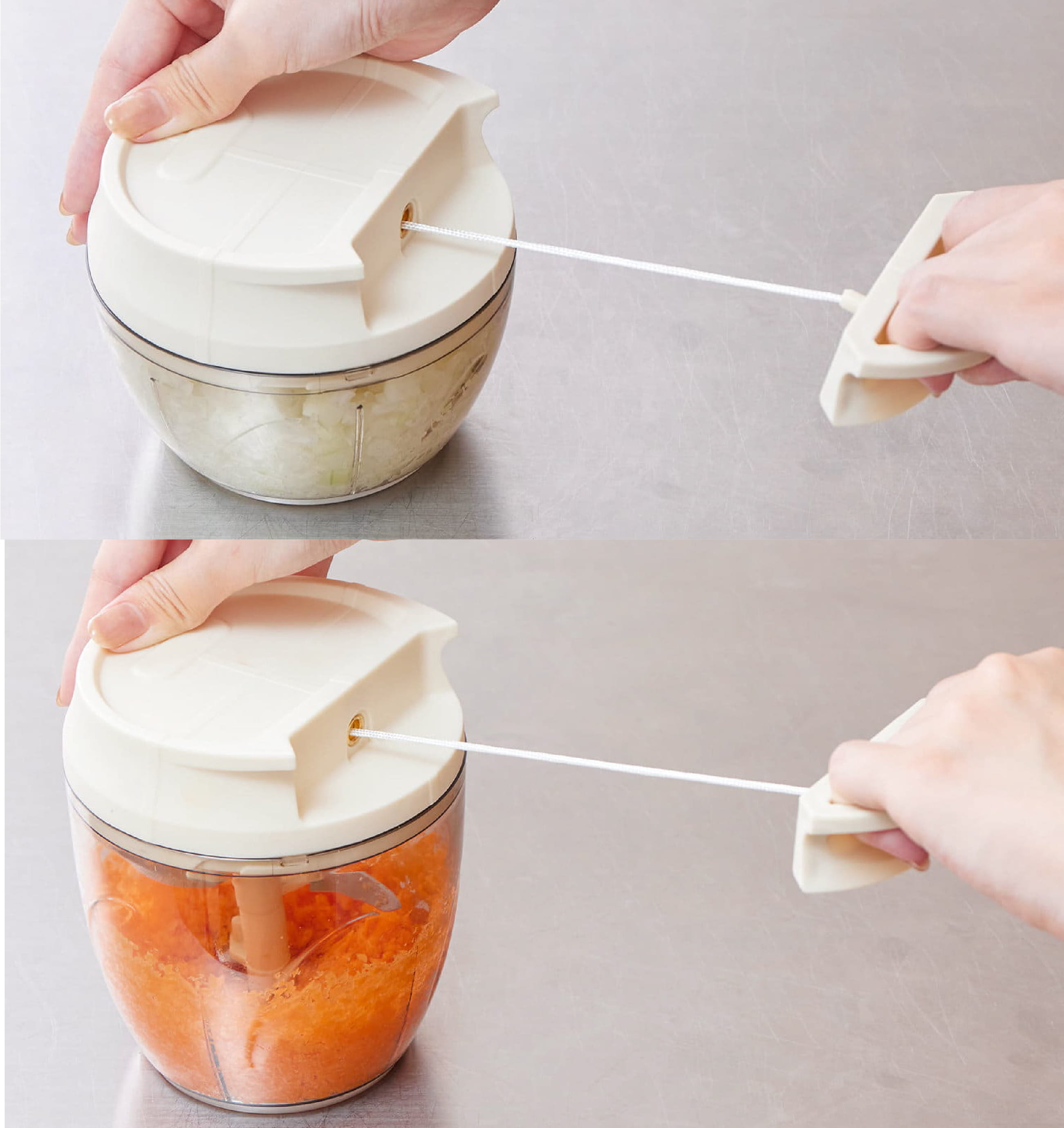 マイナスイオン2WAYヘアアイロン 使用イメージ