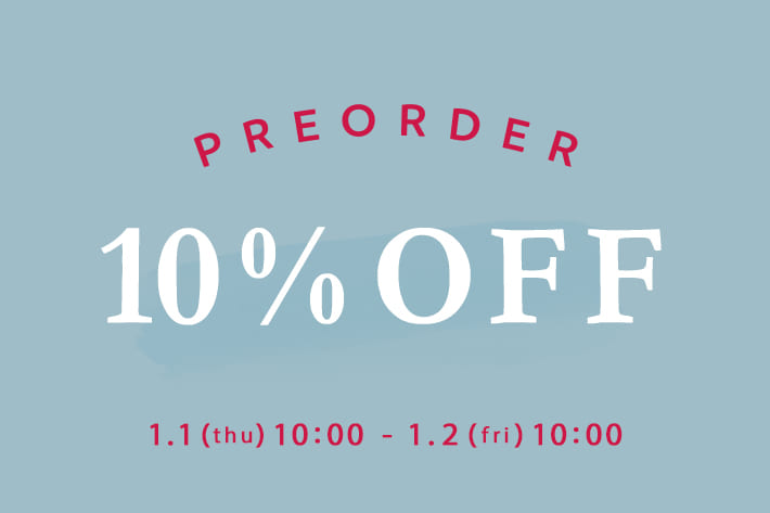 DISCOAT 【1日限り♪】PRE ORDER 10％OFF