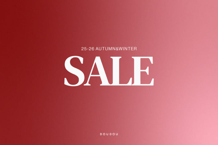 DOUDOU 【冬のパルクロセール】本日スタート！