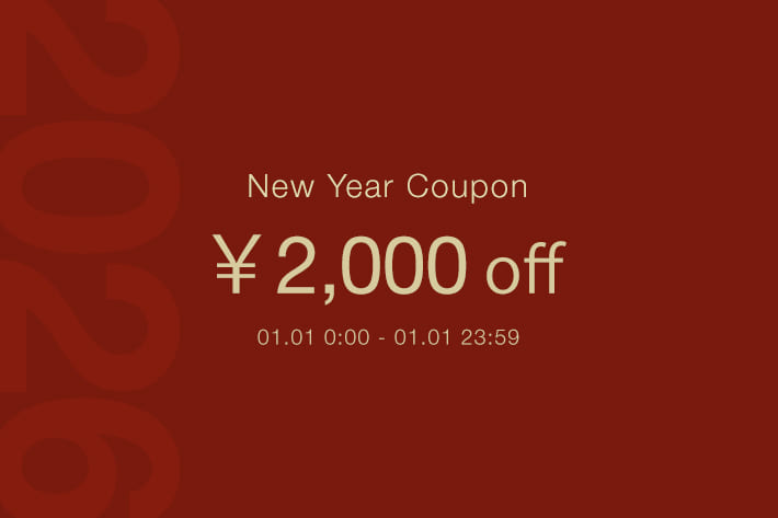 LARUTA  【1/1限定】新春2,000円クーポンプレゼント！