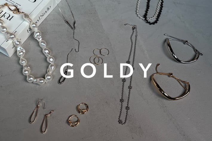 CAPRICIEUX LE'MAGE 【GOLDY】新作アクセサリー登場