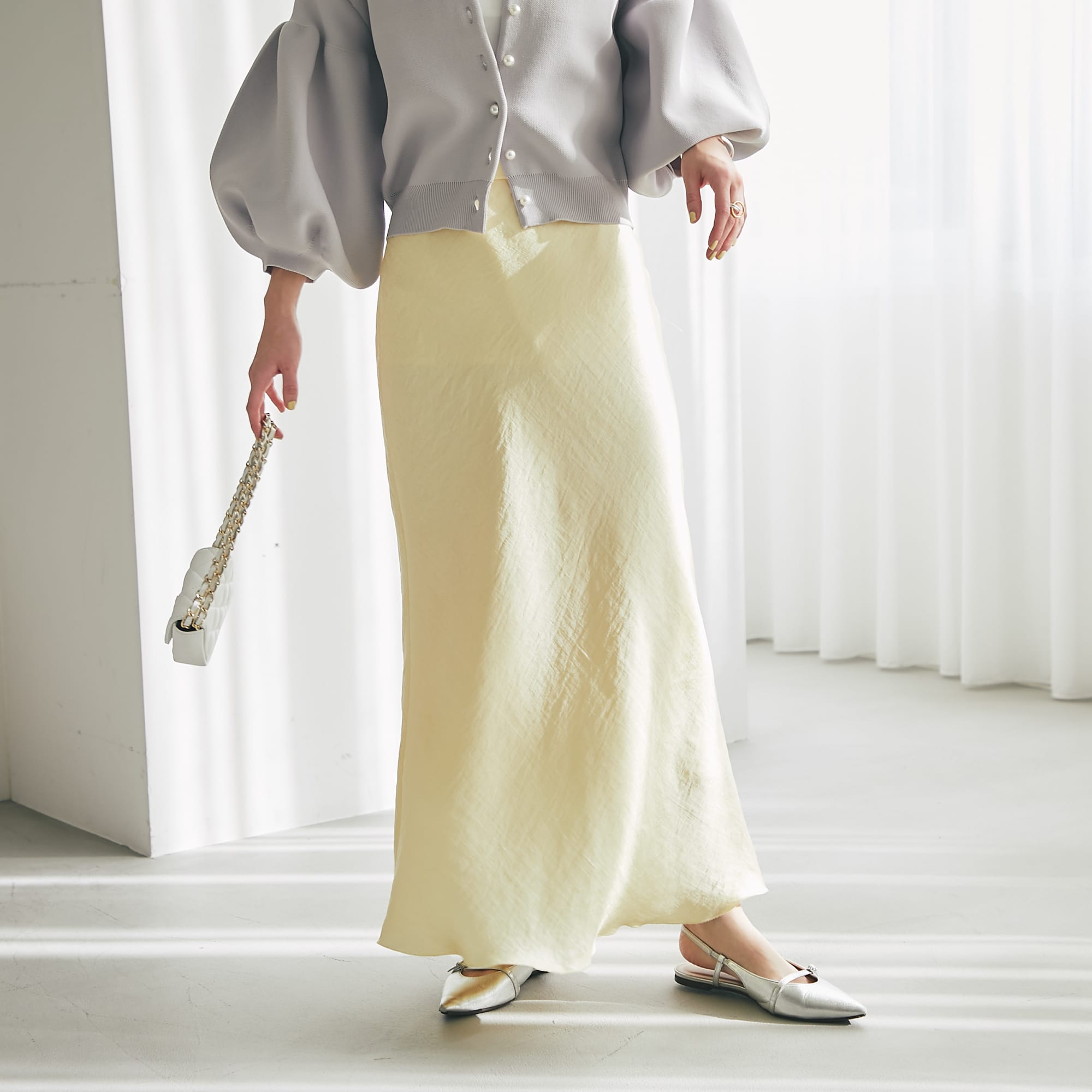 ニットワンピース