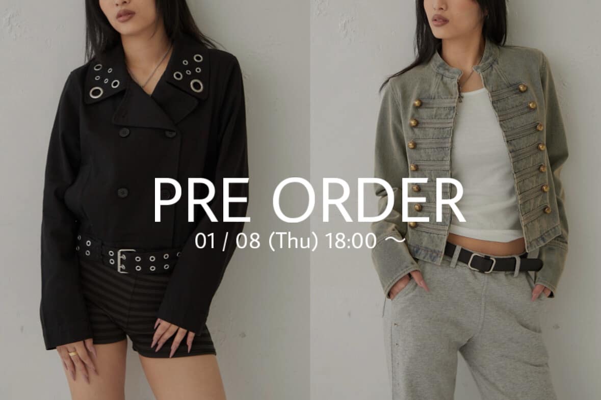 WHO’S WHO gallery 【PRE ORDER】今週の予約アイテム