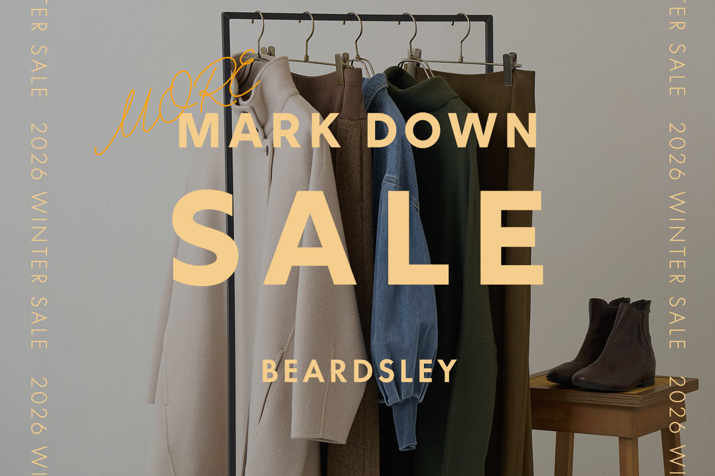 BEARDSLEY 【さらにお得に】マークダウン！