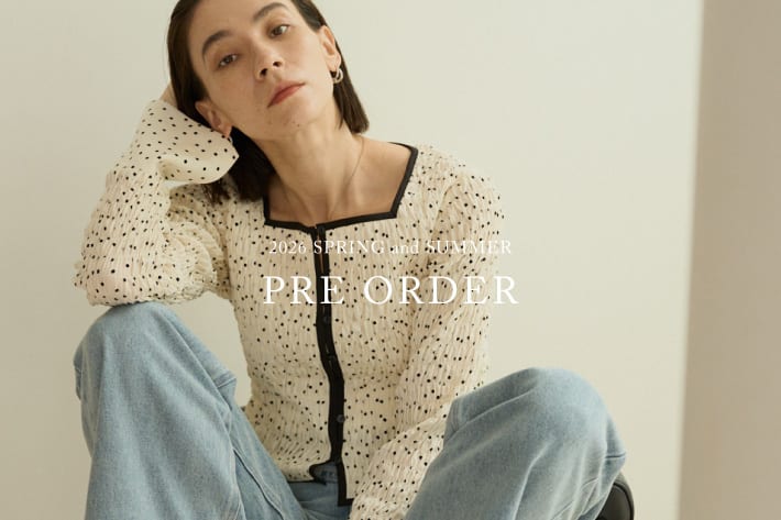 CAPRICIEUX LE'MAGE 【1/15(木)予約開始】2026SS新作予約アイテム